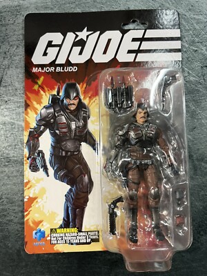 Hiya Toys Exquisite Mini G.I.Joe Major Bludd 1/18 4  Scale Ships In Polybag