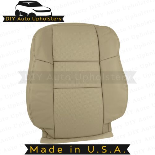 2009-2014 Fits Acura TSX Driver Top/Bottom Leather Seat Covers Tan - Picture 4 of 11