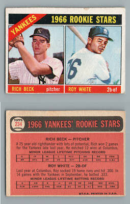 1966 Topps Singles ( # 2 - 521 ) You Pick  - Most Vg- Ex Range Some higher/lower