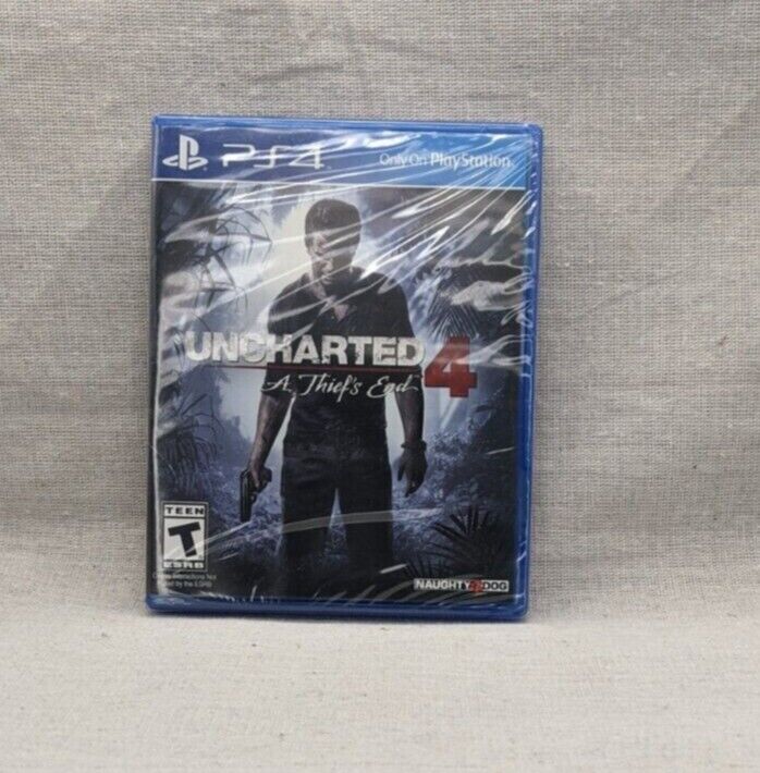 Uncharted 4: A Thief's End PS4 Case For Display Only Promo Rare