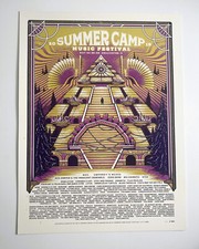 Summer Camp Music Festival 2019 VIP Concert Poster Print Art Scamp Summercamp