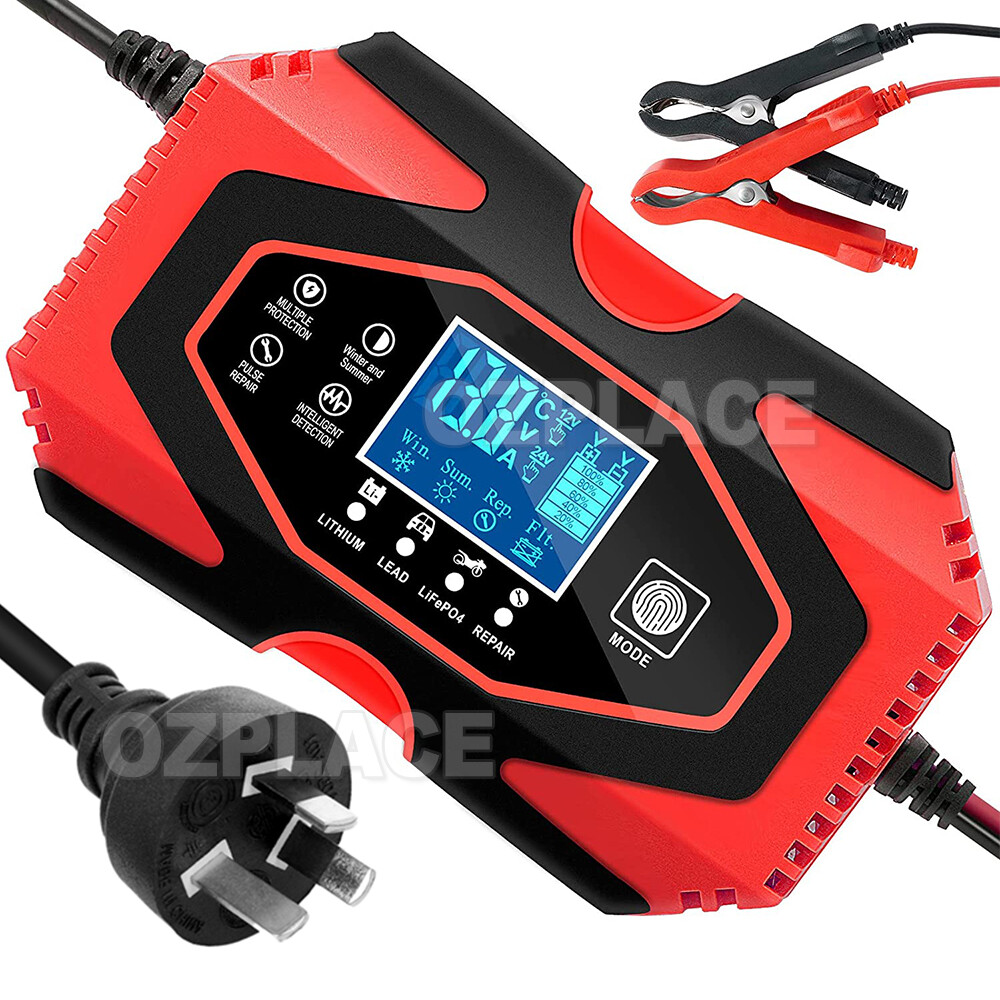12V 24V Car Battery Charger Leadacid AGM GEL& Lithium LiFePO4 Battery