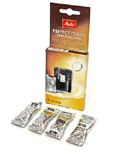 MELITTA Perfect Clean Espresso Machines Cleaning Tablets x 4  6545529