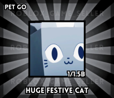 Pets Go! - | Huge Festive Cat |  SAME DAY DELIVERY 