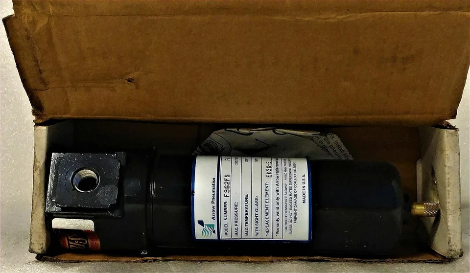 Arrow Pneumatics 9001 Pneumatic Drain Filter F362F5 - Image 2 of 3