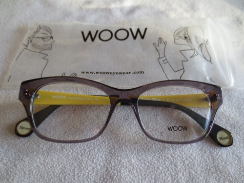 Woow Grigio/Giallo Occhiali da vista Frames. figuriamoci 1. | eBay