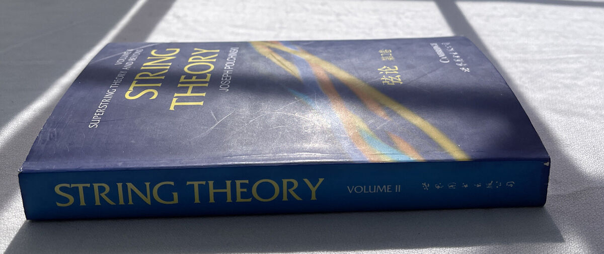 STRING THEORY JOSEPH POLCHINSKI VOLUME ll | eBay STRING THEORY JOSEPH POLCHINSKI VOLUME ll | eBay
