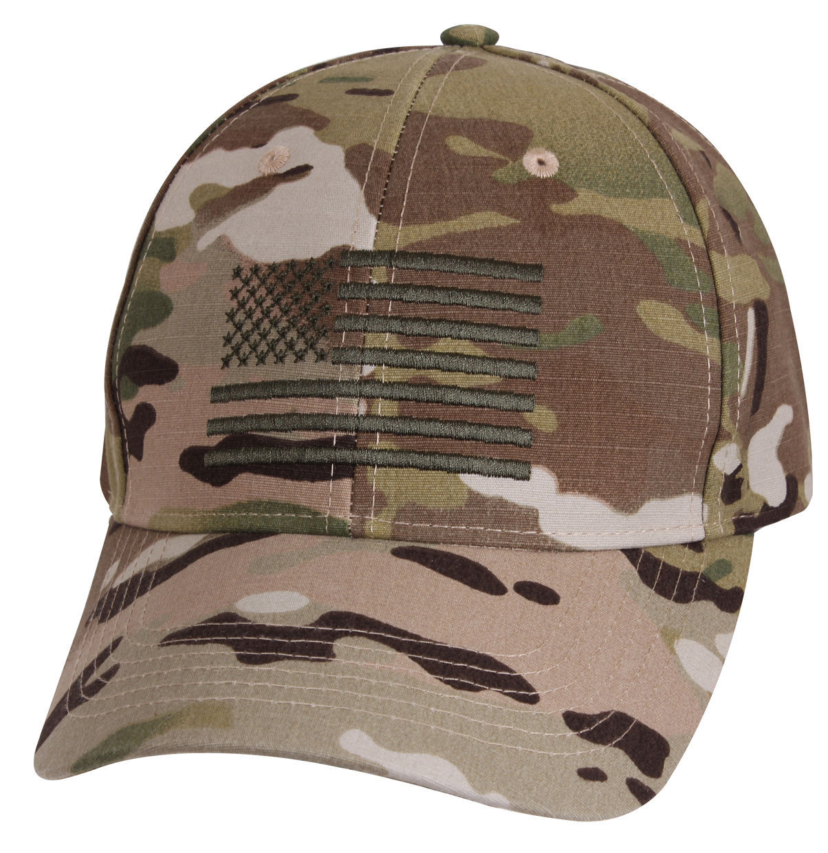 Rothco Multicam Low Profile Cap With US 