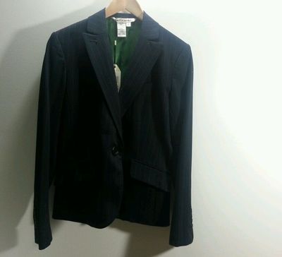 STUDIO M Women's Blue Blazer ($149 MSRP) - Size 4
