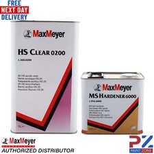 MaxMeyer HS Clear 0200 HS Clear Coat & MS Hardener 6000 - 7.5L KIT