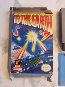 A la Tierra. CIB - NES Nintendo. Aut&eacute;ntico. Probado. Muy bueno