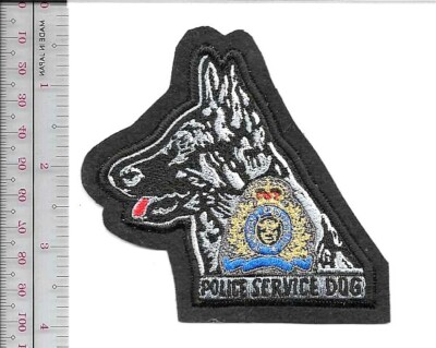 K-9 Canada Federal Police Canine Unit Gendarmerie Royale Unitee