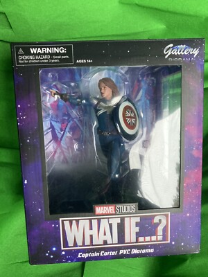 What if...? Hayley Atwell Captain Carter Gallery PVC Statue Figur Neu & OVP 25cm