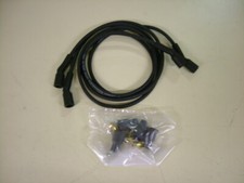 Cavo accensione DYNA 4 cilindri 7 mm nero nucleo grafite DYNATEK Ignition cable black