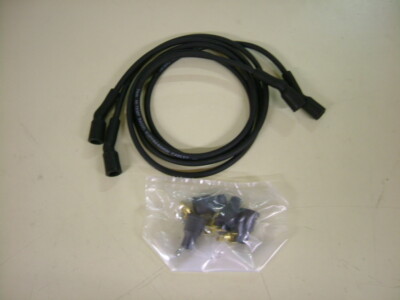 DYNA-Zündkabel 4 Zylinder 7mm schwarz Graphit-Kern DYNATEK Ignition cable black