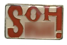 Pack of 24 Oh $h!t! Bike Motorcycle Hat Cap Lapel Pin HP1708