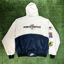 Nike Vintage Poetic Justice Movie Cast & Crew Jacket RARE GRAIL 2PAC Size XL