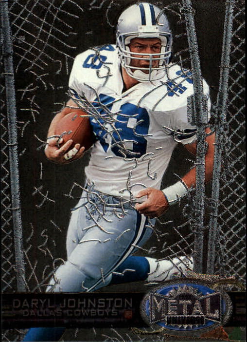 1997 Metal Universe Football Card #137 Daryl Johnston