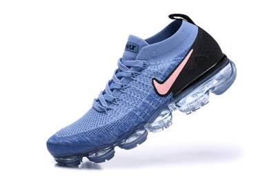 Nike Air VaporMax Flykuit 2 Blue with Black '' Men's Air Sports Trainers