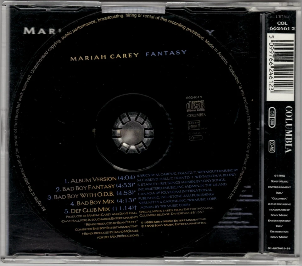 CD Single Mariah Carey - Fantasy - Bild 2 von 2