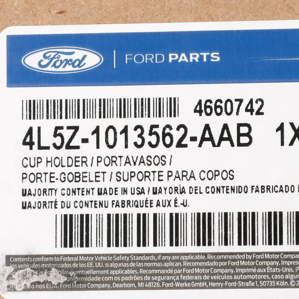 2005-2011 Ford Ranger Front Split Bench Center Seat Cup Holder OEM NEW Genuine - Imagem 3 de 3