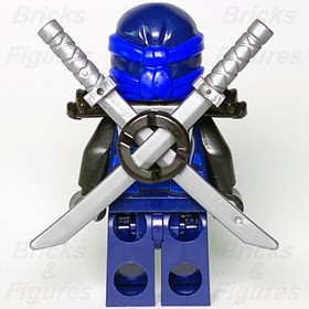 LEGO&reg; Ninjago Jay Minifigure Blue Ninja Hands of Time Black Armour 70626 njo282