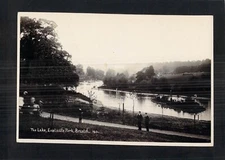 D3149 UK The Lake Eastville Park Bristol #160 Chatterton RPPC vintage postcard
