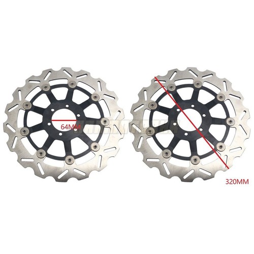 Front Brake Disc Rotor For MOTO GUZZI 750 Nevada 2002-11 750 V7 Classic 2008-12 - Picture 5 of 5