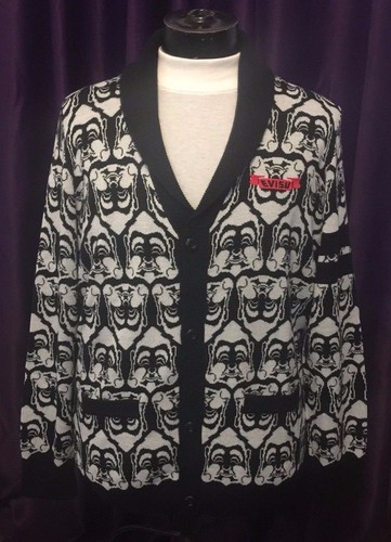 evisu mens cardigan knit XL | eBay