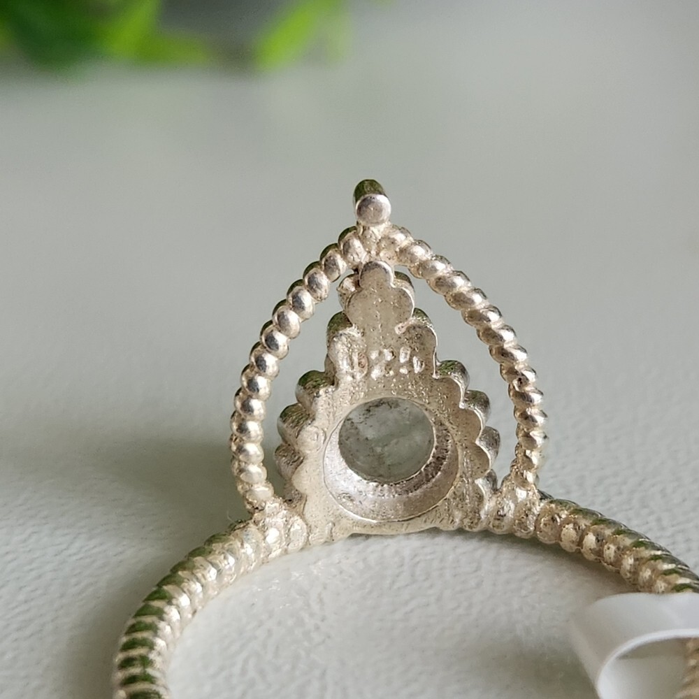 925 Sterling Silver Moonstone Ring - image 3