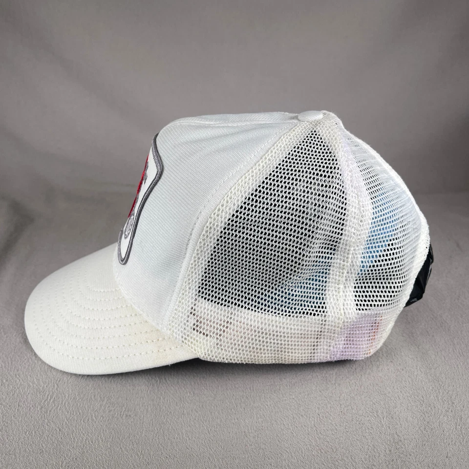 Gorra GV Valves Hombres OS Blanca De Colección Snapback Trucker Cap Paramount Hecha en EE. UU. Foto 2 de 4