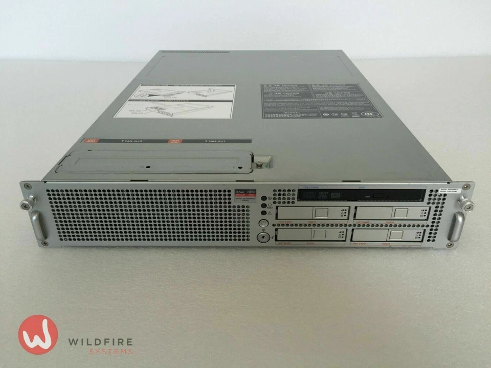 Sun Oracle M3000 2.86GHz QC, 64GB, 4x 300GB, DVD, 2x PSUs - Image 2 of 4