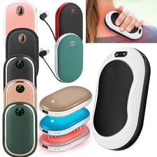 Rechargeable Winter Hand Warmer Double-sided Heating 10000mAh Pocket-Sized