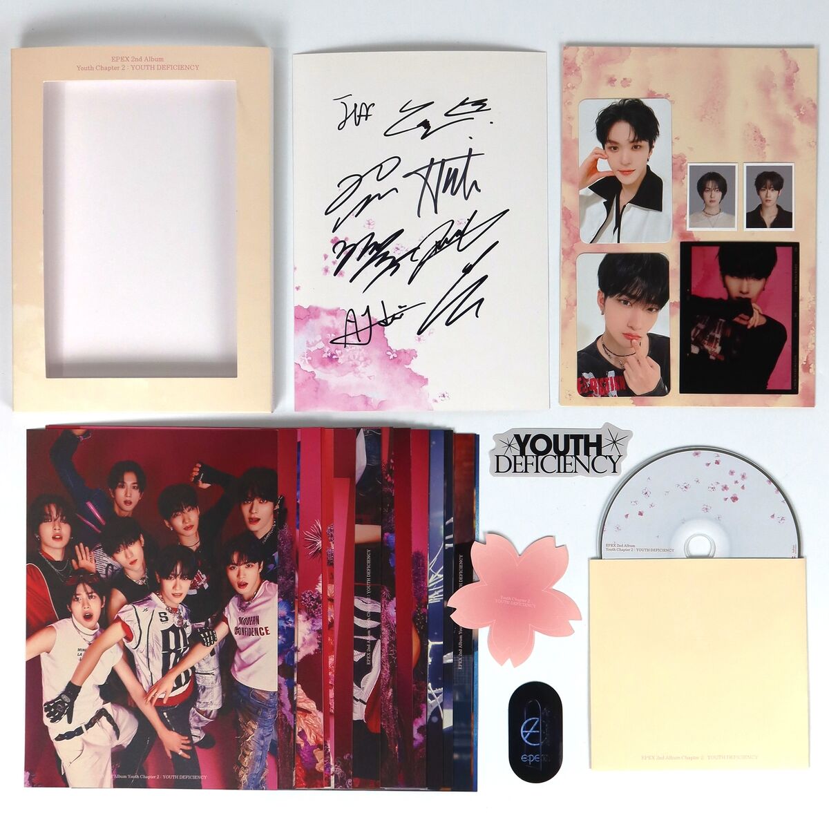 ★非売品◆サインCD◆EPEX◆Youth Chapter 2 Play EPEX 2nd Album Youth Chapter 2 : YOUTH DEFICIENCY by