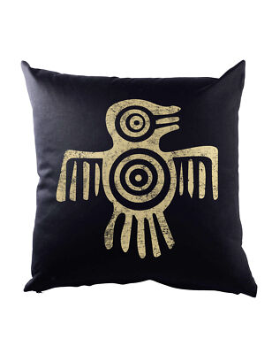 Aztec Bird II Dekokissen Indians Sign Culture Civilization Mayans Religion