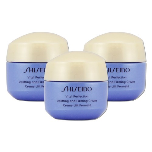 30%OFF! SHISEIDO Vital Perfection Uplifting Firming Cream ◆15mLX3◆ 2026 NEW P/F! - Picture 8 of 8