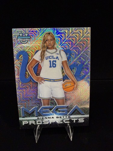 Sienna Betts MEGA PROSPECTS MOJO REFRACTOR UCLA 2025-26 Bowman Chrome