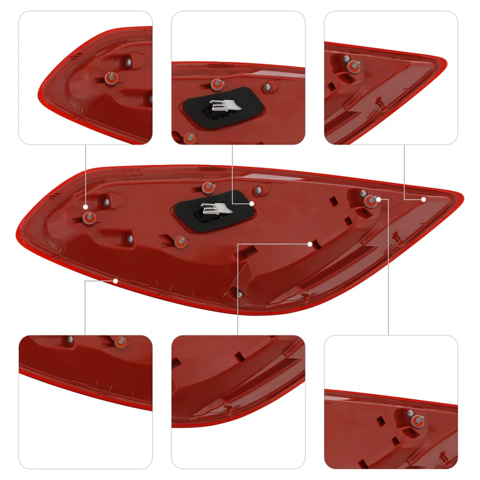 Right Side LED Tail Light For 2014-2017 Mercedes Benz S550 S600 S550e Foto 4 de 4