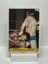 1985 Topps WWF Pro Wrestling Stars Strangle Hold! #40