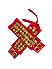 Velvet Bharatnatyam Ghungroo Color Maroon For Dancing w081 u799