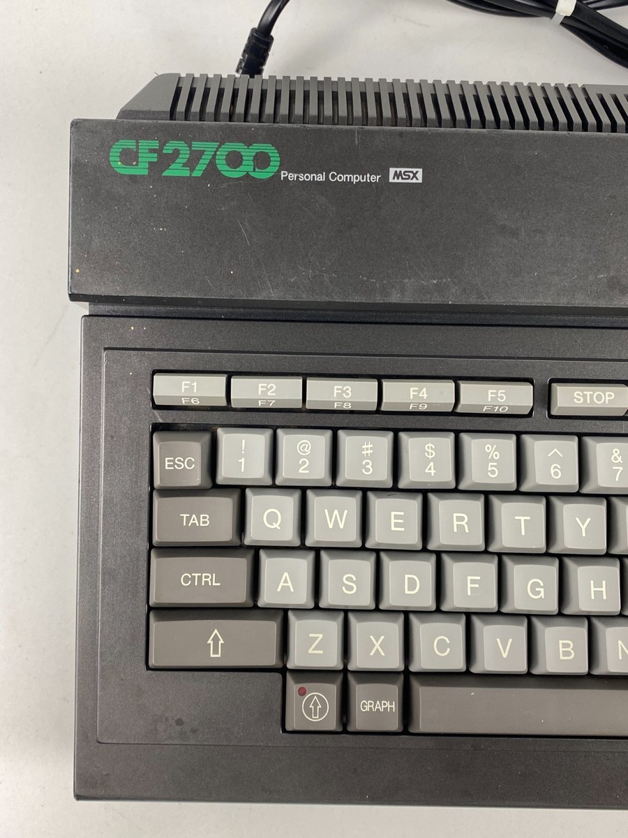 MSX Panasonic CF-2700 Personal Computer System Console | eBay