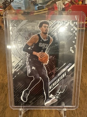 2025-26 topps chrome basketball Victor Wembanyama #gt-1 Go Time