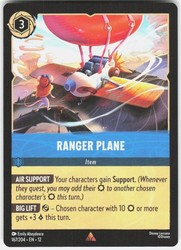 Ranger Plane 167/204 Wilds Unknown