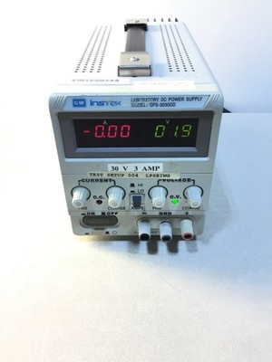 GW Instek GPS-3030DD, 30V 3A, working/Nice-