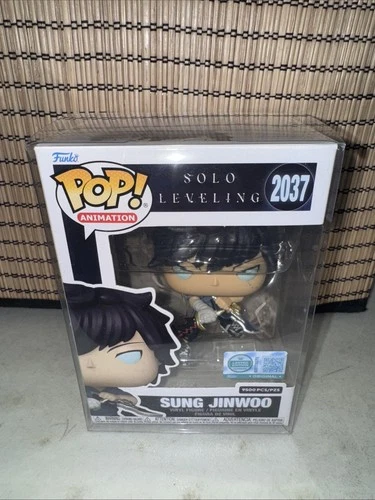 Sung Jinwoo #2037 Supreme Funko Pop Figure Solo Leveling, 9500 PCS W/Protector