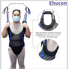 Ehucon med Patient Lift Walking Sling, Pelvic Padded 500lbs Safety Loading Sz L