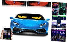 2Pcs Programmable Devil Eyes Light for Cars  LED Eyes for Truck 15"x 4"/2Pcs