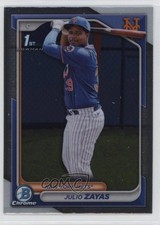 2024 Bowman Chrome Prospects Julio Zayas #BCP-162 09br