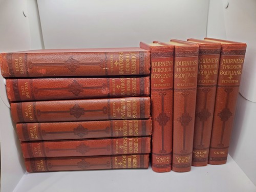 Complete Set of 10 vintage Journeys Through Bookland 1939 Sylvester