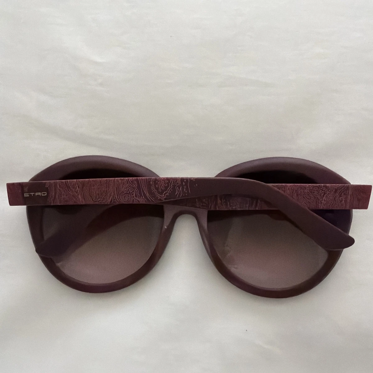 New Etro ETRO0003/S 0086U1 Tortoiseshell Front with Burgundy Cat-Eye Sunglasses Etro 0032/G/S LHF 2S Sunglasses Burgundy - eye-oo.com main image 4